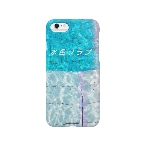 水色クラブ(iPhone6/6Plus用) Smartphone Case
