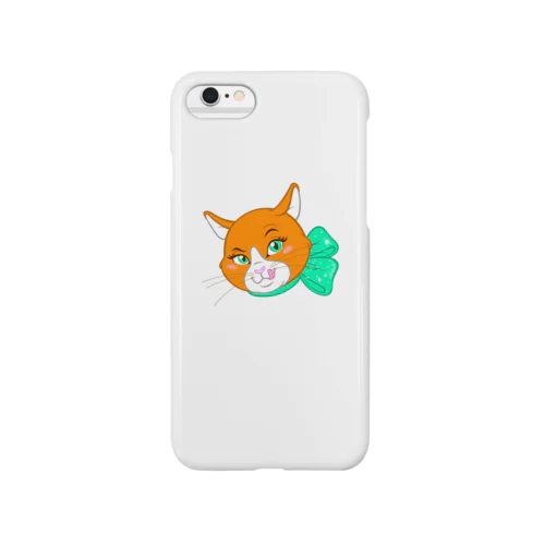 オレンジキャットの「シャネル」 Smartphone Case