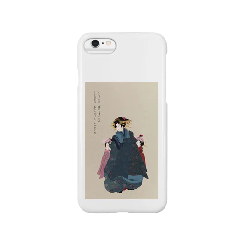 現代版浮世絵＆百人一首グッズ Smartphone Case