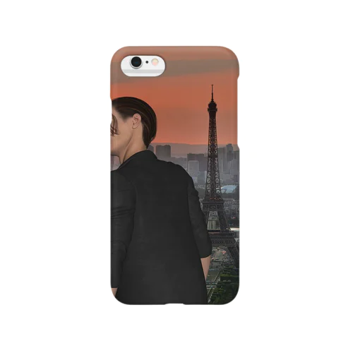 エッフェル塔と恋人達 Smartphone Case