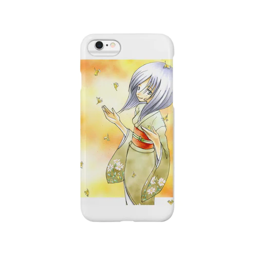 銀杏舞う大和撫子 Smartphone Case