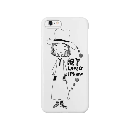 大きな帽子のおんなのこ Smartphone Case