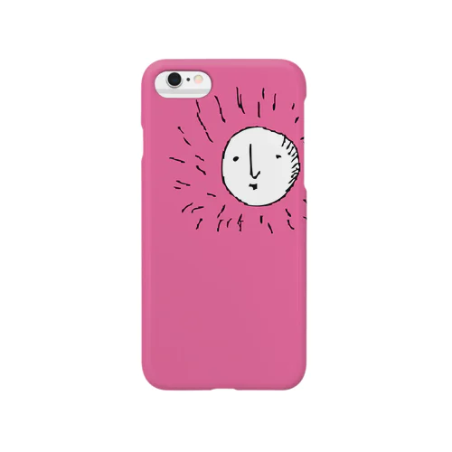 ピンクの太陽さん Smartphone Case
