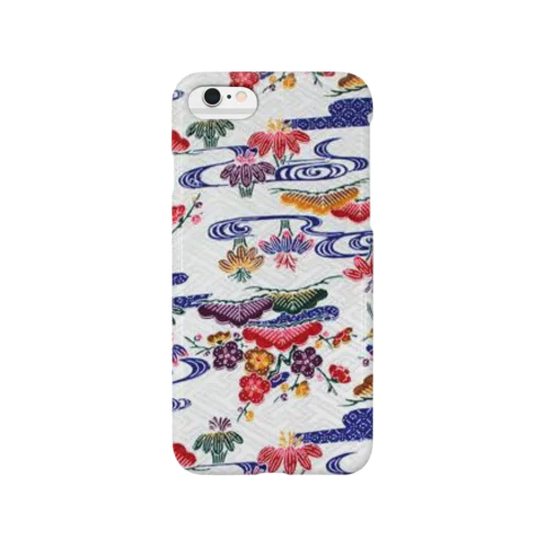 沖縄 紅型染めiPhoneケース Smartphone Case