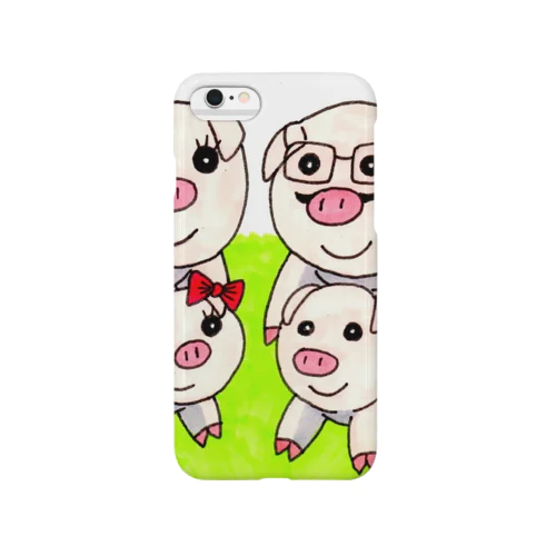 豚の家族 Smartphone Case