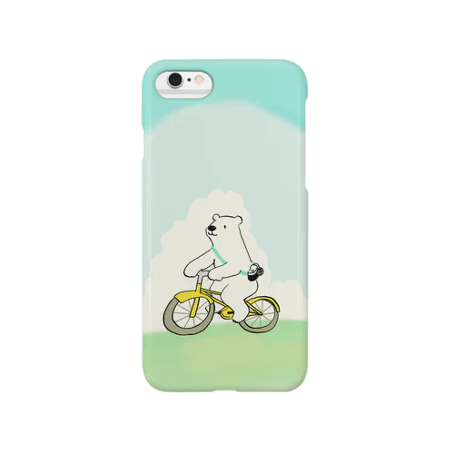 しろくまとちゃりんこ Smartphone Case