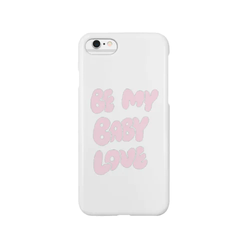 鬼可愛英文字のBe My Baby Smartphone Case