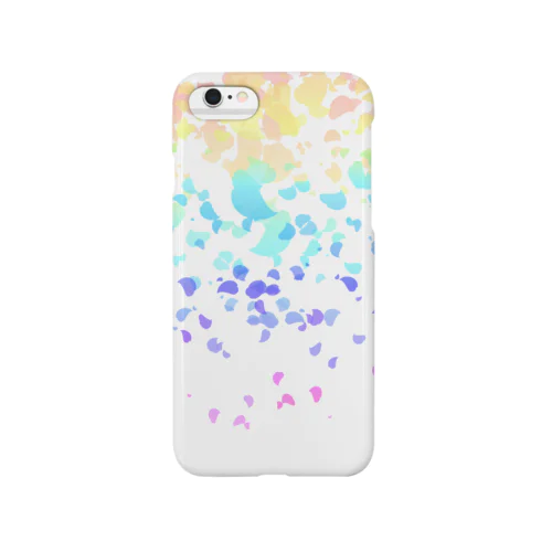 Petals of multicolored SAKURA Smartphone Case