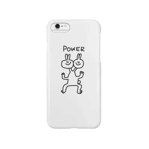 POWERパーカ Smartphone Case