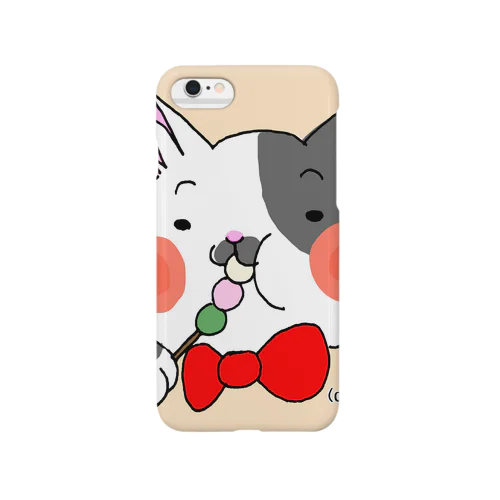 お団子もぐもぐ猫さん Smartphone Case