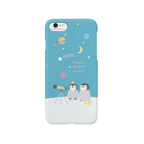 ペンギンきょうだい・夜空 Smartphone Case