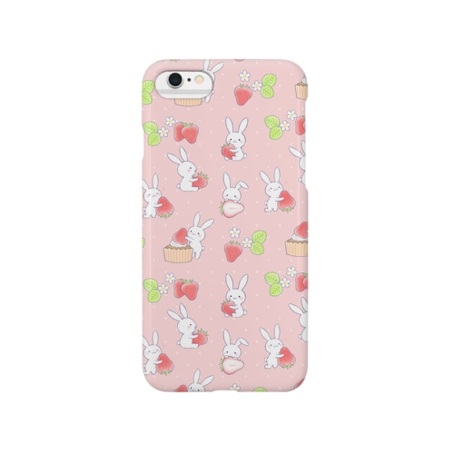 寂しがりうさぎ・苺B Smartphone Case