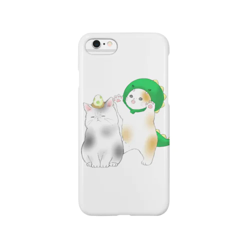 猫と恐竜 Smartphone Case