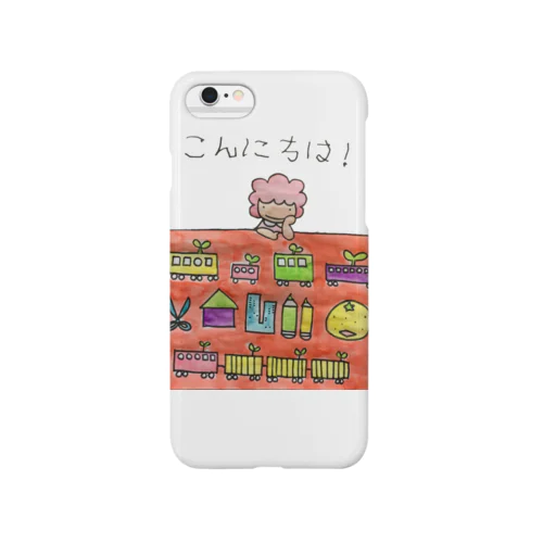 女の子「こんにちは！」 Smartphone Case