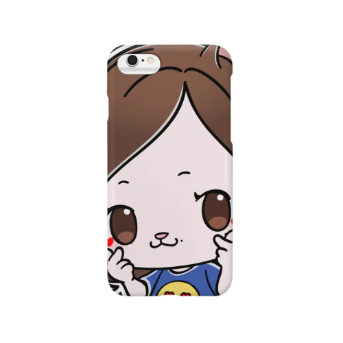 あにまるライバーズ　とんスマホケース黒(全サイズ対応) Smartphone Case