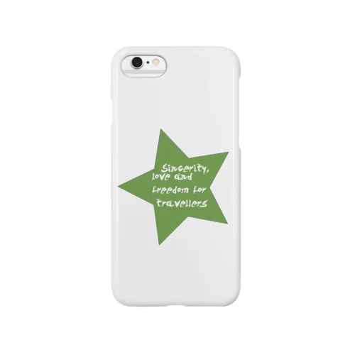 Sincerity,love and freedom for travellers Smartphone Case