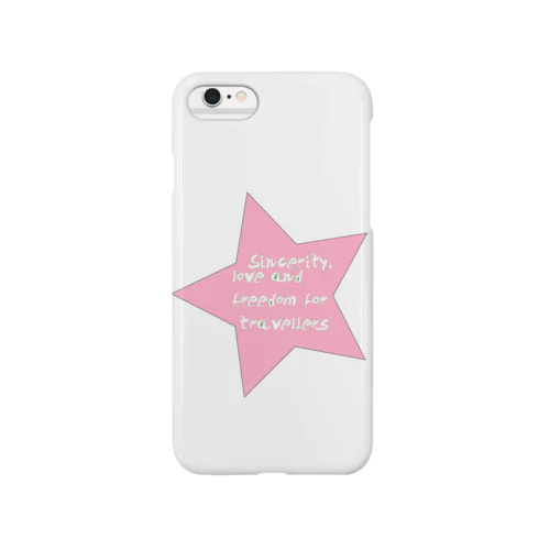 Sincerity,love and freedom for travellers Smartphone Case