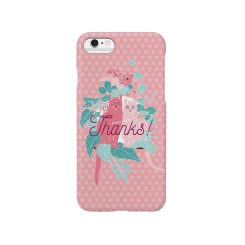 pink cat Smartphone Case