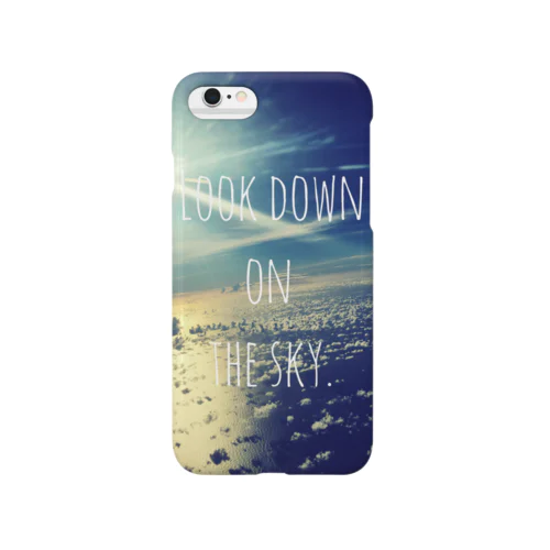 look down. Smartphone Case