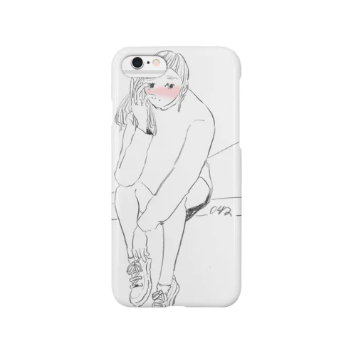 頬とピンク Smartphone Case