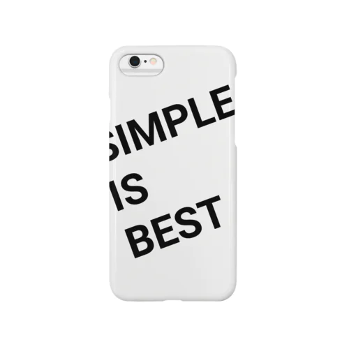 SIMPLE IS BEST スマホケース