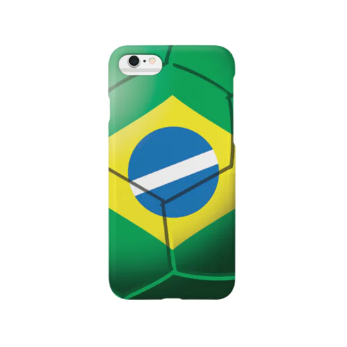 ブラジル国旗ボール Smartphone Case