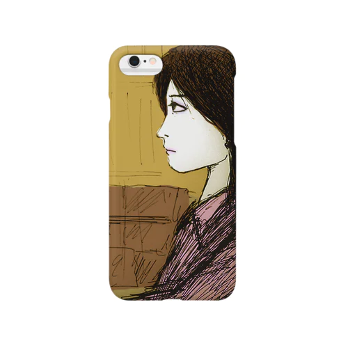 気になる横顔 Smartphone Case