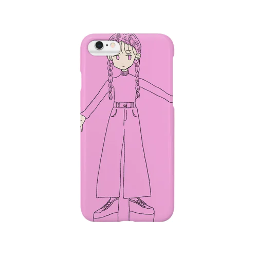 三つ編み野郎ピンク Smartphone Case