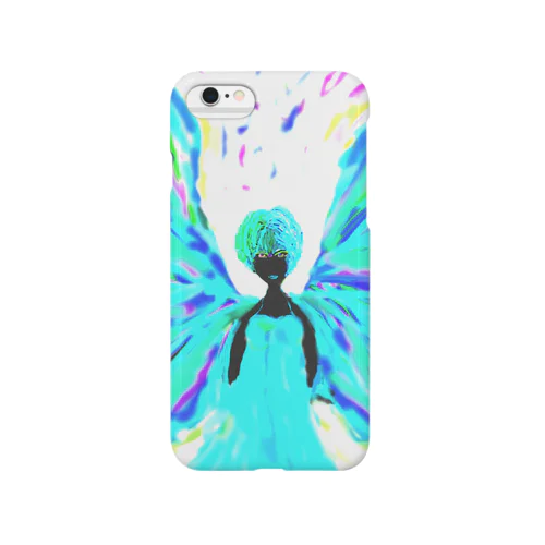 Rainbow Butterfly(blue Smartphone Case