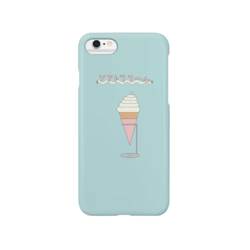 ソフトクリーム（手無しver） Smartphone Case