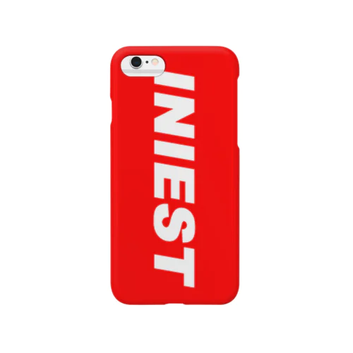 WAIフョンケース(INIEST×RED) Smartphone Case