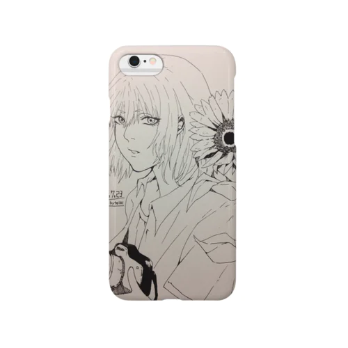 向日葵の少年 Smartphone Case