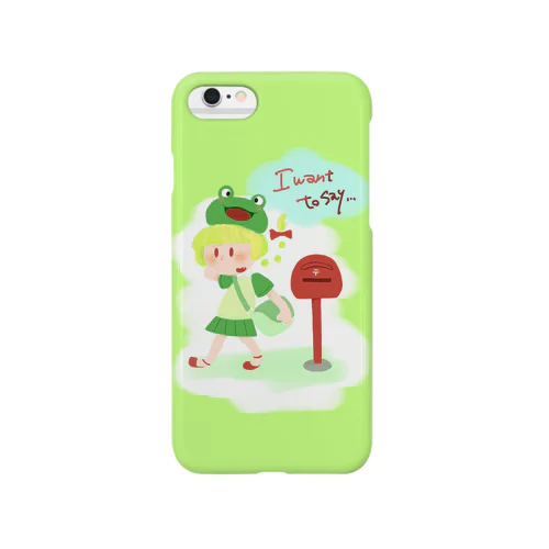 メッセンジャー（green） Smartphone Case