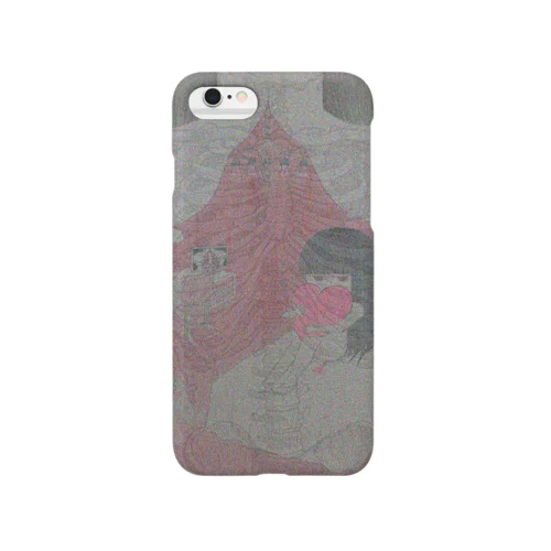 pink skeleton Smartphone Case