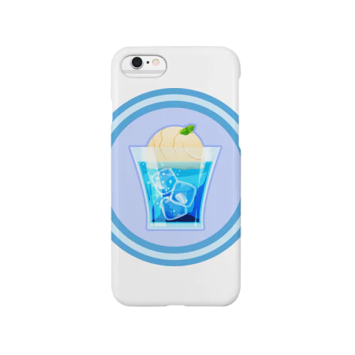 クリームソーダ！ブルー！ Smartphone Case