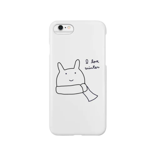 I love winterうさ Smartphone Case