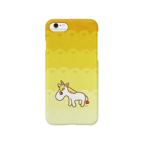 yellow unicorn♡ スマホケース