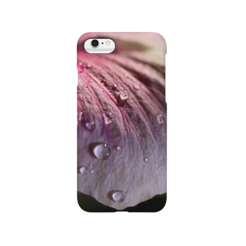 iPhone 6s/6 Smartphone Case Waterdrop on Hibiscus Design スマホケース