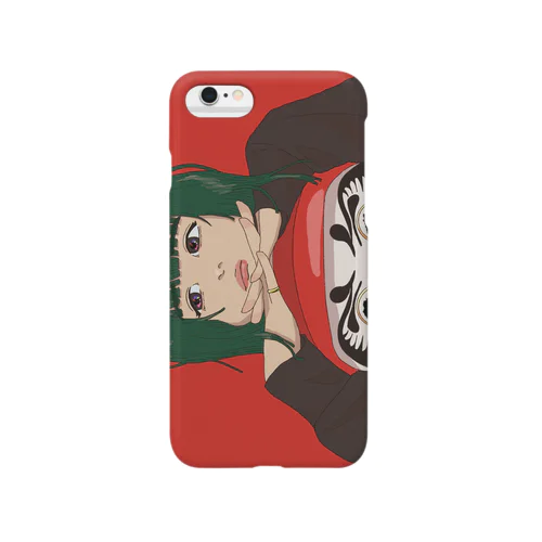 だるま両目女子 Smartphone Case