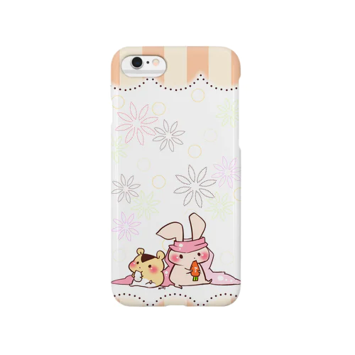 うさはむオレンジ Smartphone Case