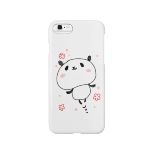 ぽよぽよパンダ　お花 Smartphone Case