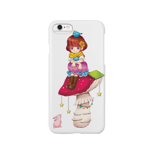 キノコの上でひとやすみ Smartphone Case