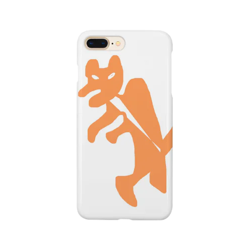 威嚇する猫 Smartphone Case