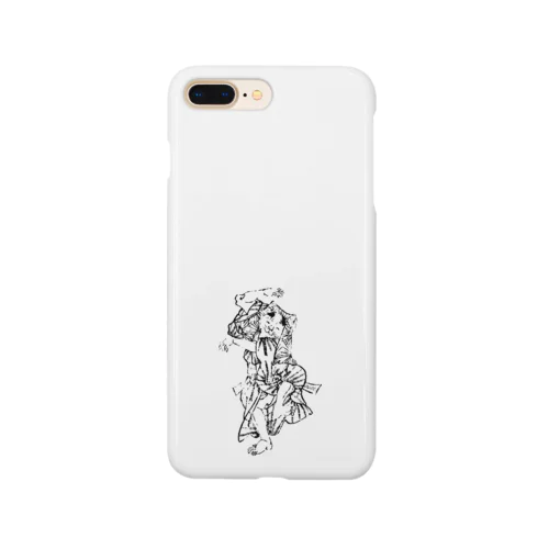 楽しく踊る幇間猫 Smartphone Case