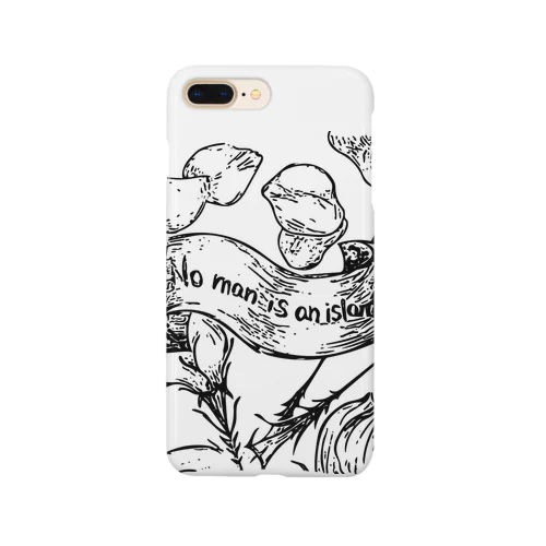 人は1人では生きていけない Smartphone Case