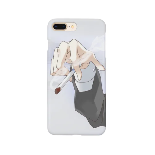 タバコもってる手 Smartphone Case