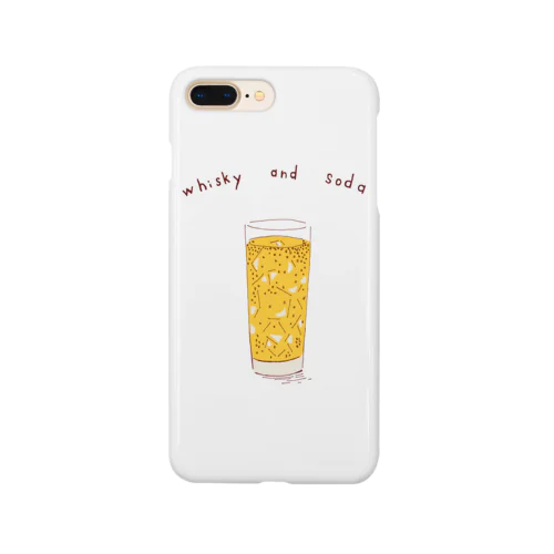 ハイボールこの夏おすすめ！「ハイボール好き専用デザイン」 Smartphone Case