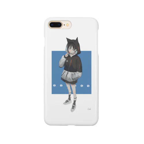 猫耳フード少年 Smartphone Case