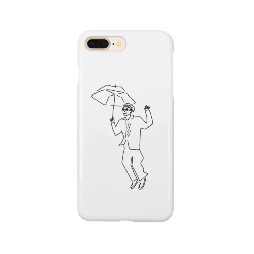 雨でもテンション高め Smartphone Case