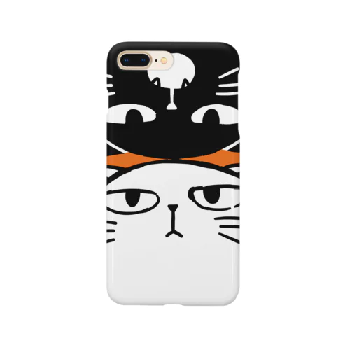 【猫郎雑貨店】モノクロ猫ズのA＆N Smartphone Case